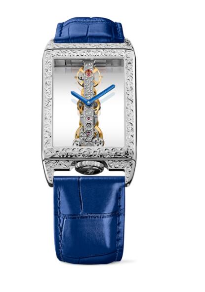 Replica CORUM GOLDEN BRIDGE RECTANGLE WHITE GOLD HAND ENGRAVED watch REF: B113/04167 - 113.055.59/0F03 0000G Review - Click Image to Close